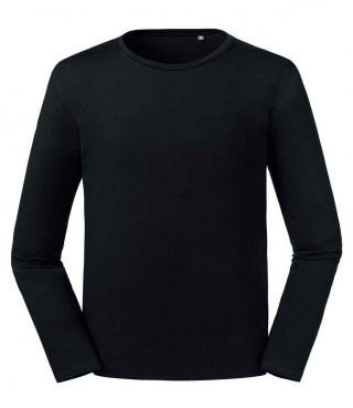 Russell 100M Pure Organic Long Sleeve T-Shirt